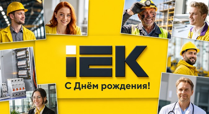 Энергосфера поздравляет IEK GROUP с 27-летием