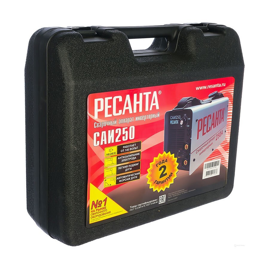 Сварочный аппарат инверторный САИ 250 в кейсе Ресанта во Владивостоке