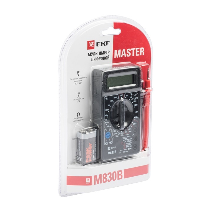 Мультиметр цифровой M830B EKF Master во Владивостоке
