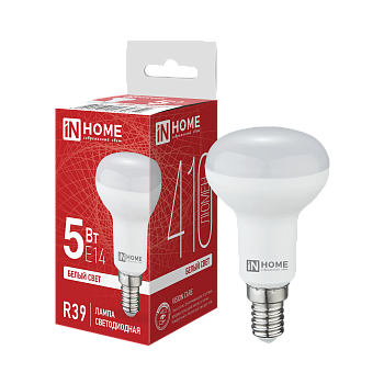 Лампа светодиодная LED-R39-VC 5Вт 230В Е14 4000К 410Лм IN HOME во Владивостоке