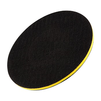 Насадка для дрели и УШМ с липучкой и адаптером, 125мм, 5мм, мягкая KRANZ во Владивостоке