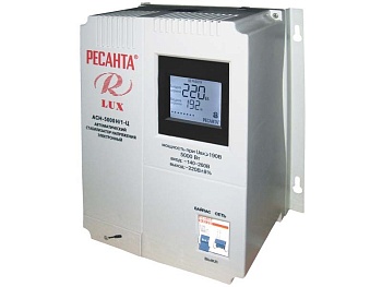 Стабилизатор АСН-5 000 Н/1-Ц Ресанта Lux во Владивостоке